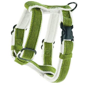 Cozy Natural Harness with Soft Lining Medium Sage Green - BeesActive Australia