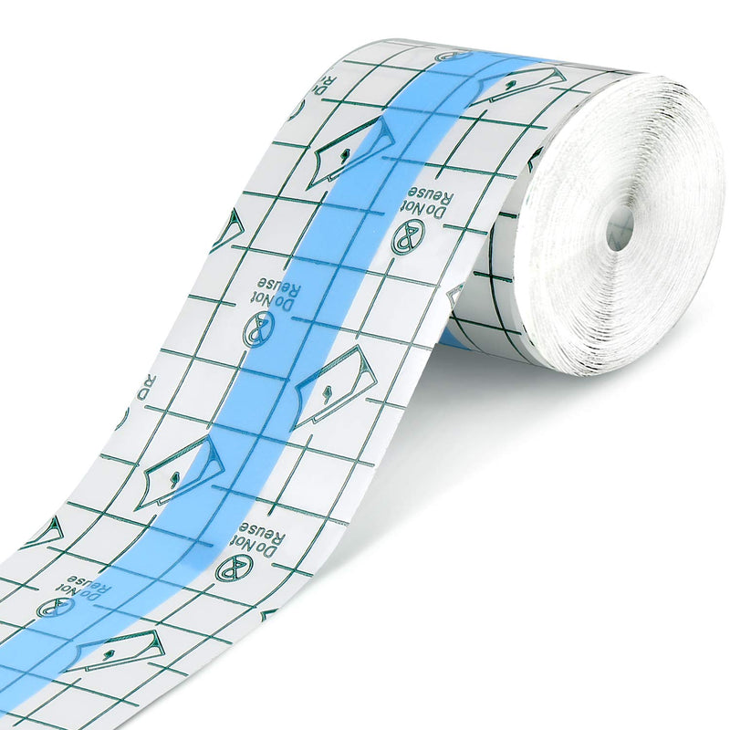 Transparent Stretch Adhesive Bandage Waterproof Bandage Clear Adhesive Bandages Dressing Tape for (2 Inch x 10.94 Yard) 2x393.84 Inch (Pack of 1) - BeesActive Australia