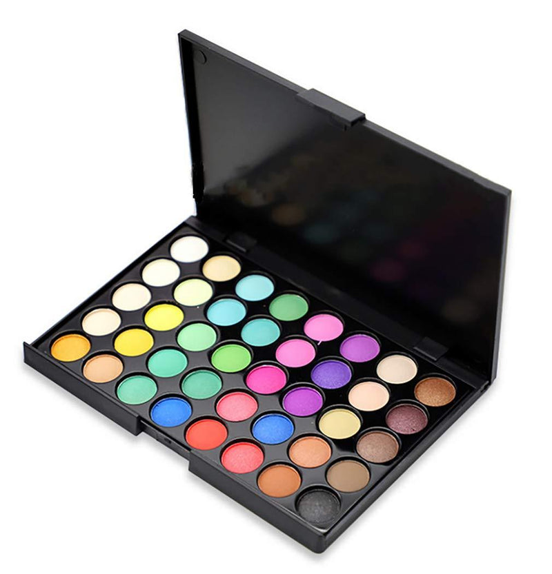 BesYouSel 1PCS Eyeshadow Makeup Palette 40 Colorful Matte Pearlescent Eyeshadow Palette Highly Pigmented Blendable Eye Shadows Sweatproof and Waterproof for Professional and Personal Use - BeesActive Australia
