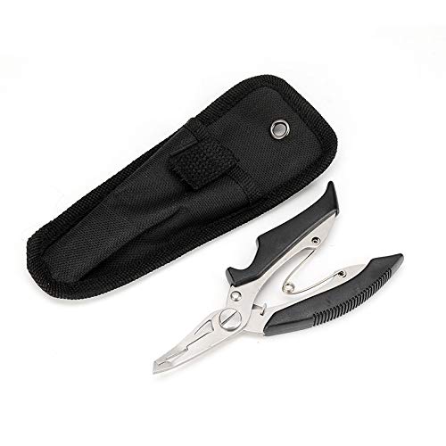 ZONGR Fish Lip Gripper Muti-Function Fishing Pliers,Fish line Cutter,Hook Removers Pliers,Rustproof Saltwater Split Ring Tool - BeesActive Australia