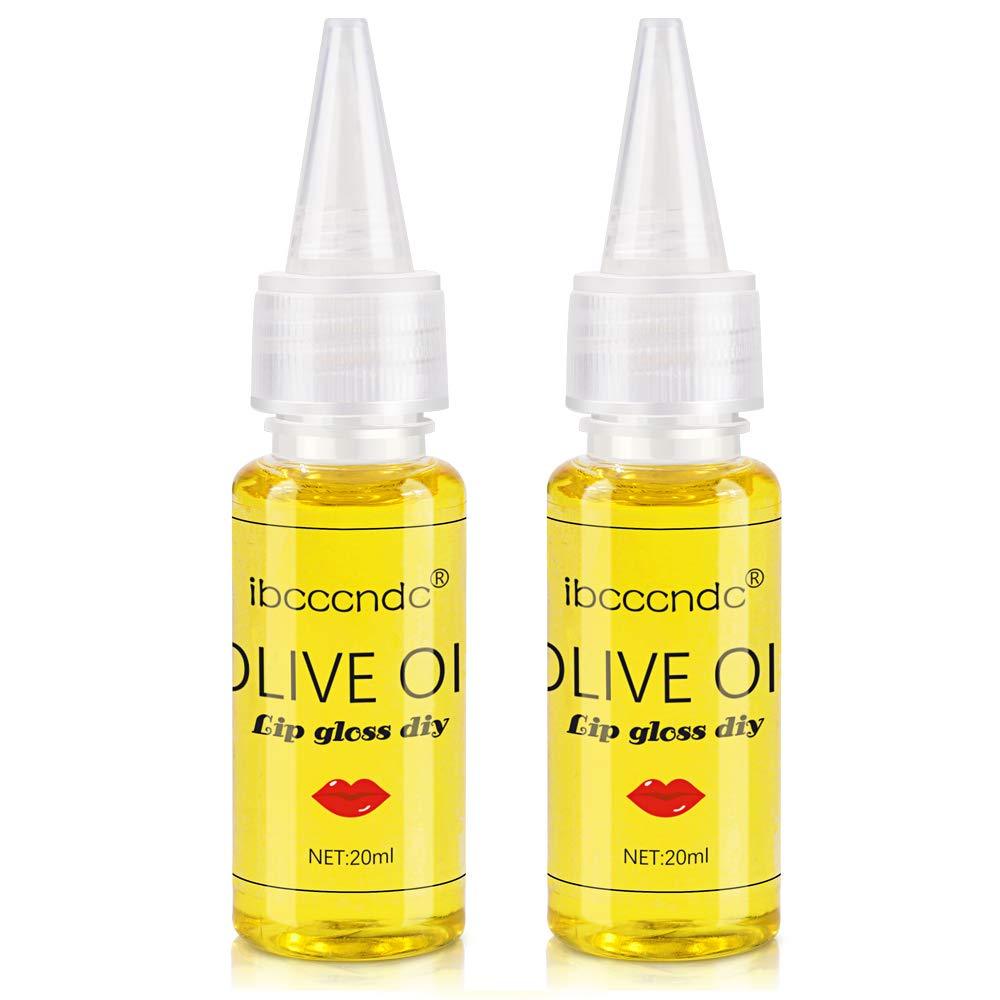 Ibcccndc Diy Lip Gloss Material Food Grade Olive Oil Essence Oil Base Oil For DIY Lip Gloss Making(2pcs) - BeesActive Australia