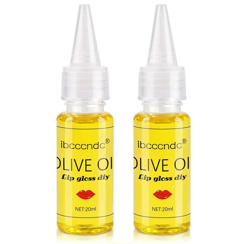 Ibcccndc Diy Lip Gloss Material Food Grade Olive Oil Essence Oil Base Oil For DIY Lip Gloss Making(2pcs) - BeesActive Australia