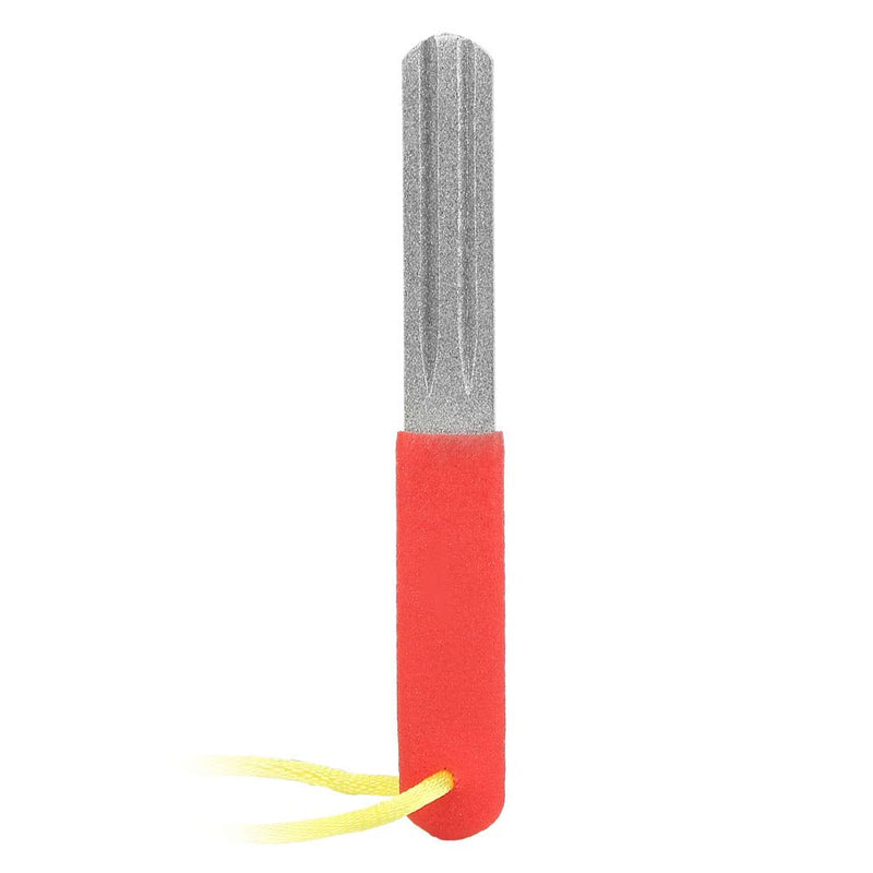 Fishing Hook Hone Sharpener, Fishhook Sharpening Whetstone Double Side 400/800 Grits Diamond Fish Hook Grinding File Sports Fishing Hook Hone and Sharpener - BeesActive Australia