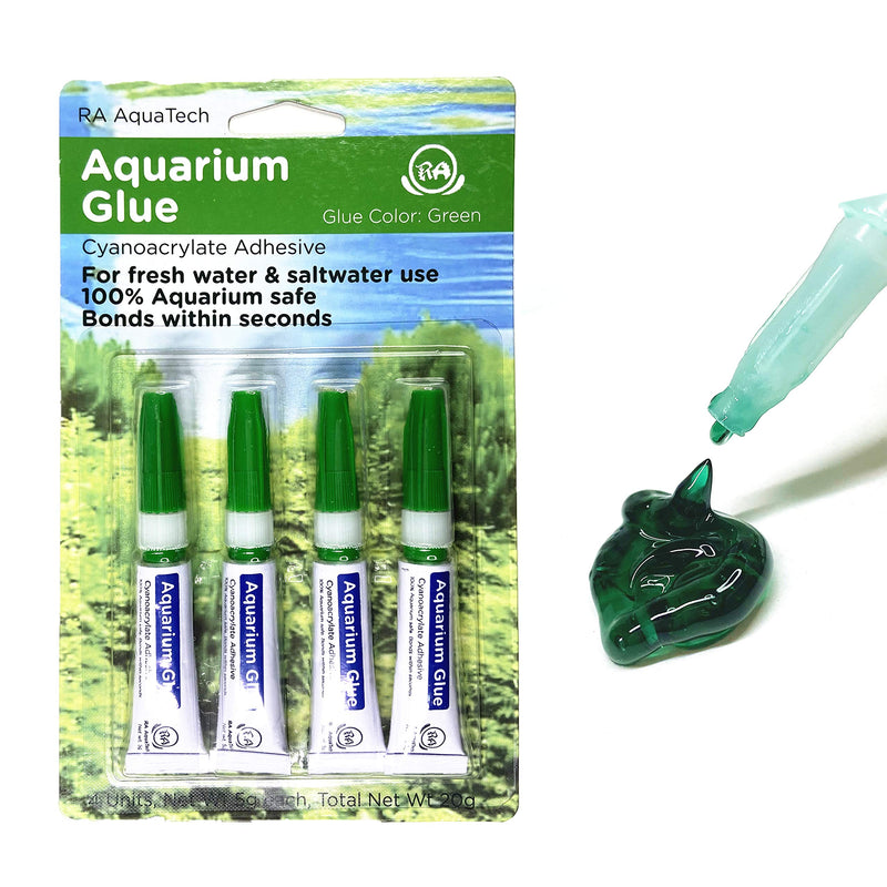 RA AquaTech Aquarium Glue Green for Plants Moss Aquascaping Instant Aquarium Safe - BeesActive Australia