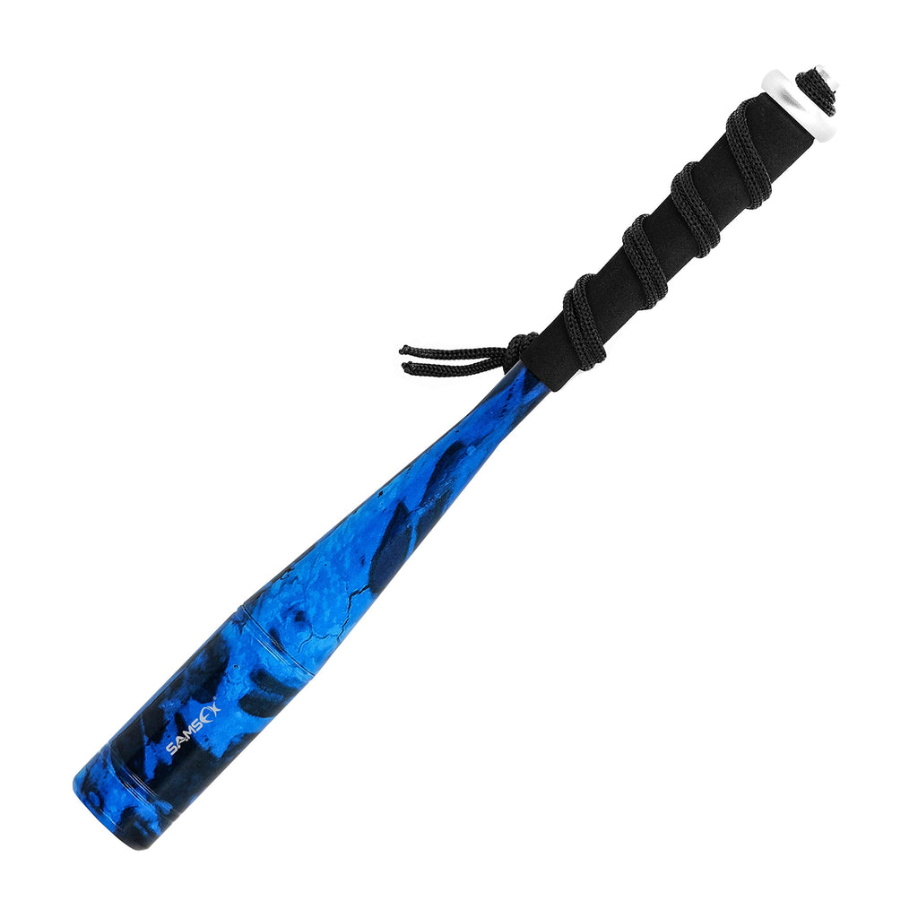 SAMSFX Fishing 9.5in Priest Fish Whacker Fish Bat, Metal Fish Whacker Fly Fishing Solid Club Tool Blue Camouflage - BeesActive Australia