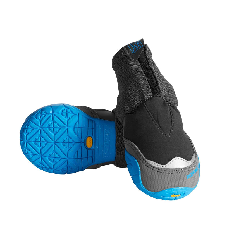 Ruffwear, Polar Trex Waterproof Winter Dog Boots with Rubber Soles for Cold Weather 2.25 in (2 Boots) Obsidian Black - BeesActive Australia