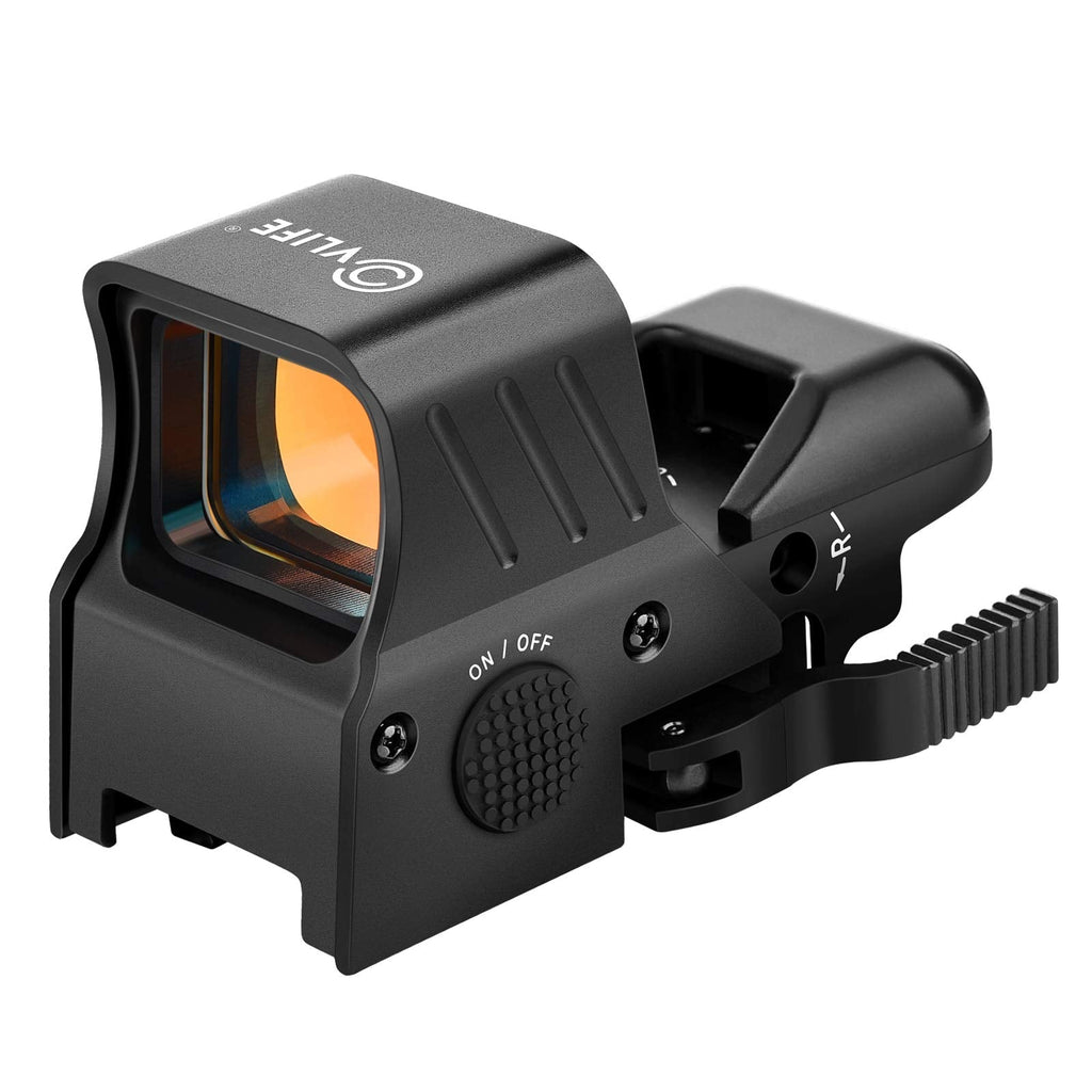 CVLIFE 1x22x33 Red Dot Sight 4 Reticles Reflex Sight with Quick Detach Mount for 20mm Picatinny Rail - BeesActive Australia