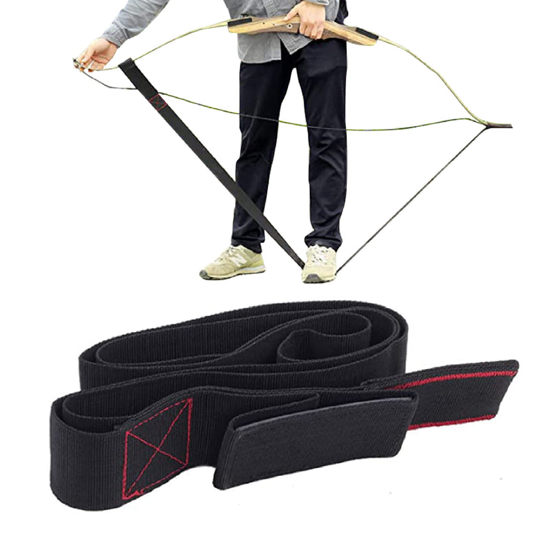 Azarxis Archery Recurve Bow Stringer Longbow Stringer Traditional Tool Accessories Black - BeesActive Australia