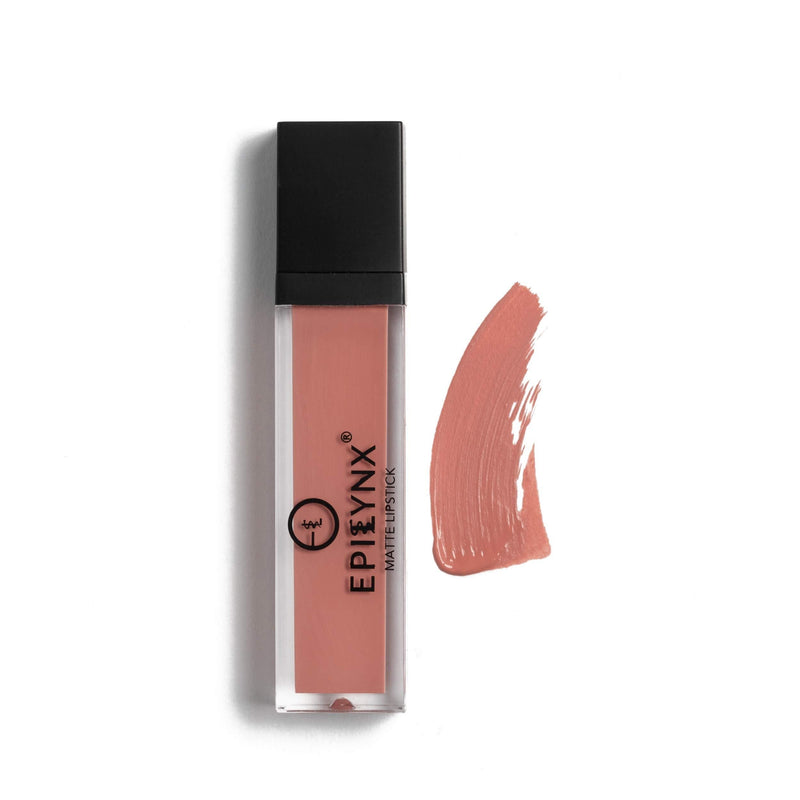 EpiLynx by Dr. Liia Vegan Glitter & Matte Liquid Lipstick - Moisturizing Formula for Hydration and Long Lasting Wear - Cruelty Free, Paraben Free, Gluten Free - Matte, Buff - BeesActive Australia