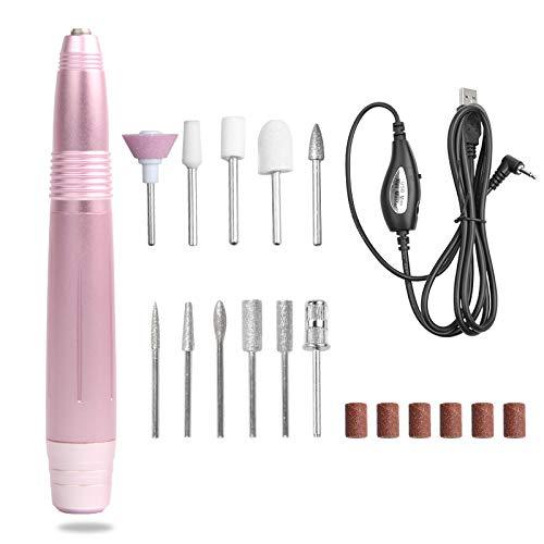 Portable Electric Nail Drill Machine Professional Manicure & Pedicure Nail Drill Kit Nails Care Tools For Foot/Hand (NK-ND001-Pink3) NK-ND001-Pink3 - BeesActive Australia