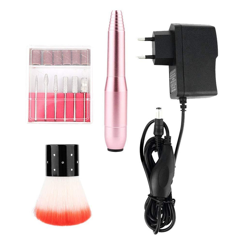 Belle 35000RPM Rechargeable Nail Drill, Professional Brushless Cordless Electric Nail E File Manicure Pedicure Machine with Portable Bag Ultra Smooth Quiet Vibration Free(US) US - BeesActive Australia