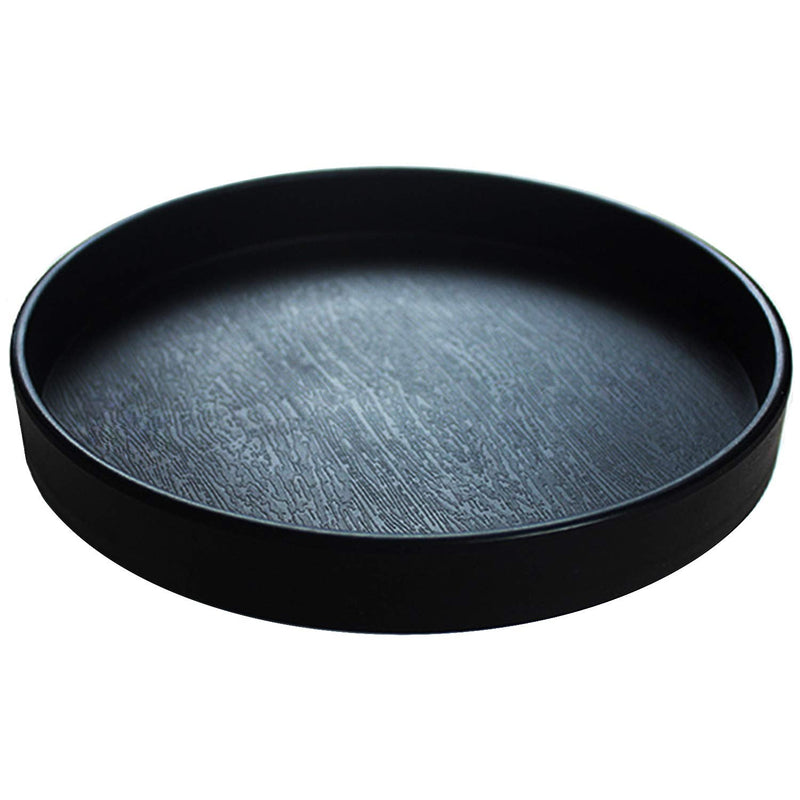 Fuongee Reptile Water Food Dish Bowl Turtle Feeder Tortoise Feeding Dish Container Medium Black - BeesActive Australia