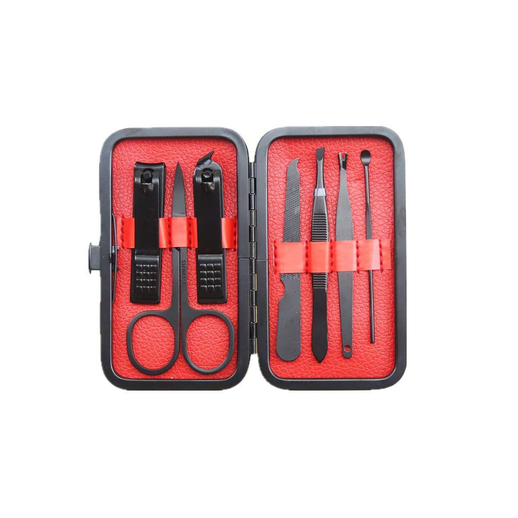 COOVIE 2020 Upgraded Version Loyal Red Manicure Set,Pedicure Kit, Nail Clippers, Professional Grooming Kit,7 In 1 with Fancy Travel Case Literally For everyone - BeesActive Australia
