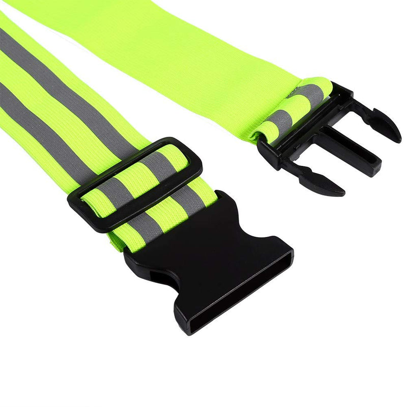 Security Reflective Belt, Reflective Vest Belt, Highly Reflective Adjustable Reflective Tape for Men Women Night Outdoor Sports Walking Cycling Running - BeesActive Australia