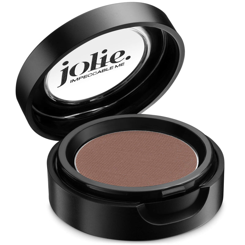 Jolie Cosmetics Powder Pressed Matte Eyeshadows - Cruelty Free, Vegan, Single Pan Eyeshadow 1.48g Warm Neutrals (Sable) Sable - BeesActive Australia