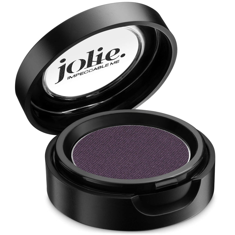 Jolie Cosmetics Powder Pressed Pearl Shimmer Eyeshadows - Cruelty Free, Vegan, Single Pan Eyeshadow 1.48g Smokey Eyes (Magnificent Plum) Magnificent Plum - BeesActive Australia