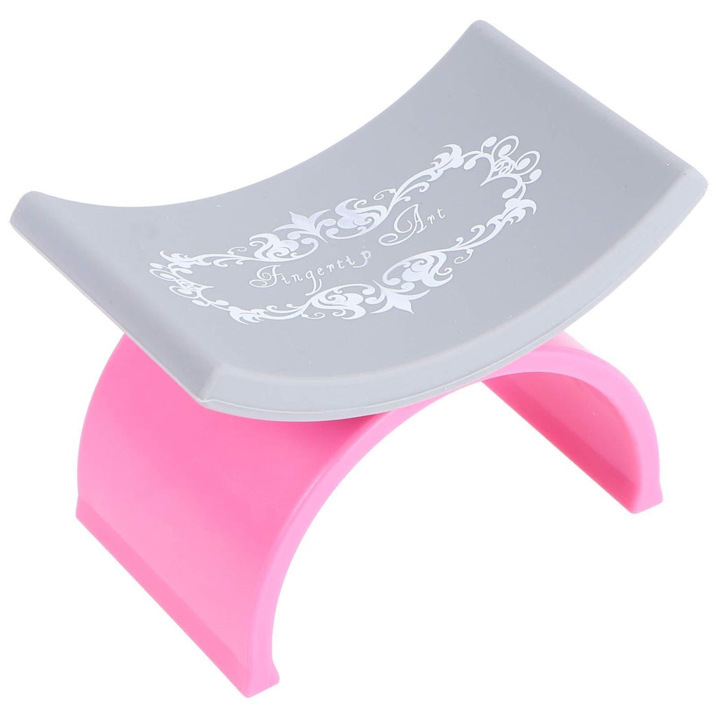 Beaupretty Nail Arm Rest,Manicure Hand Pillow U Shape Cushion Pillow Professional Nail Rest Cushion Table Desk Station Manicure Tool,Pink Pink - BeesActive Australia