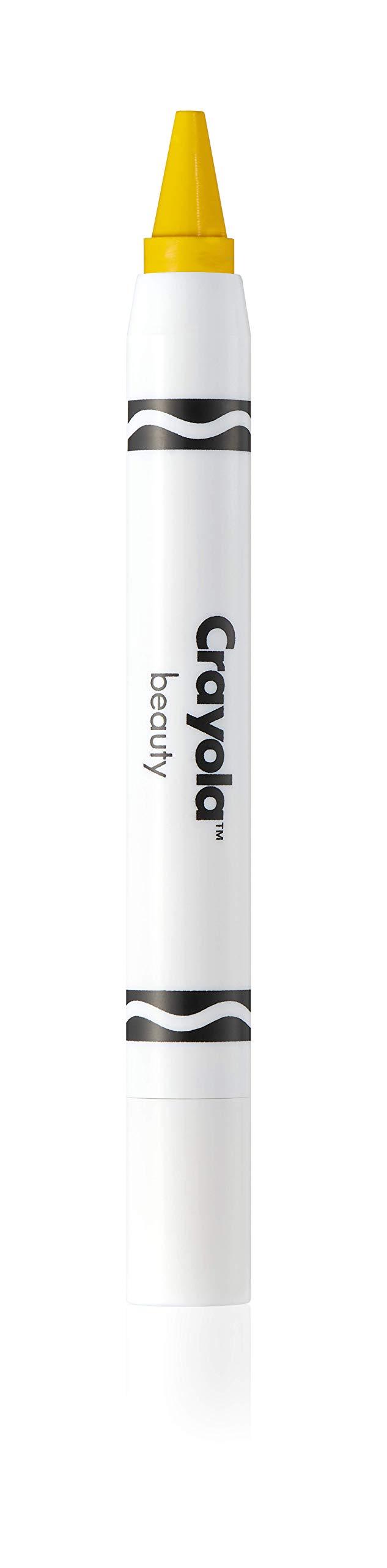 Crayola Beauty - Face Crayon - 3 in 1, Use as Eyeshadow, Lipstick or Blush - Highly Pigmented Color, Ultra Creamy, No Mess - Talc Free & Vegan Friendly - Dandelion - 0.07 oz - BeesActive Australia