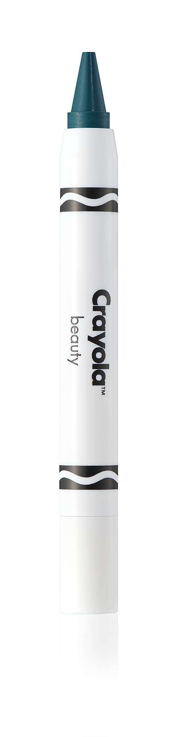 Crayola Beauty - Face Crayon - 3 in 1, Use as Eyeshadow, Lipstick or Blush - Highly Pigmented Color, Ultra Creamy, No Mess - Talc Free & Vegan Friendly - Steel Blue - 0.07 oz - BeesActive Australia