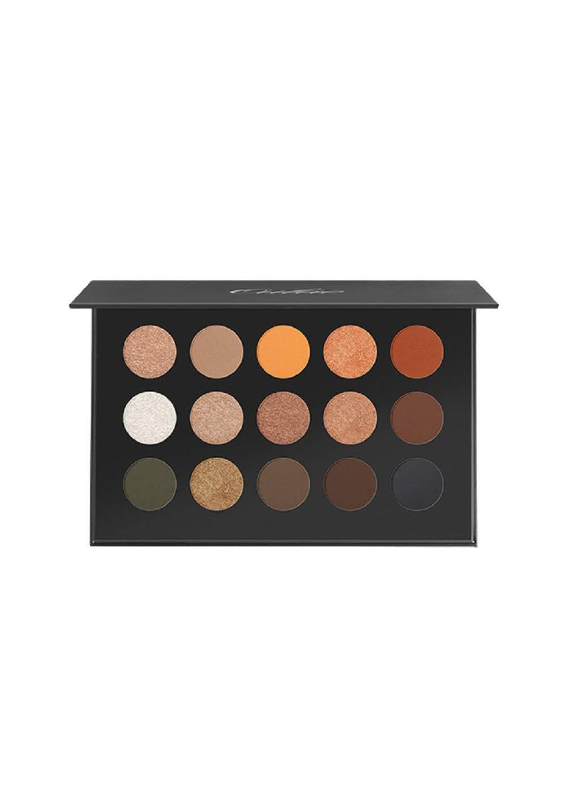 OULAC Pro 15 Shades Eyeshadow Palette Bronze & Olive, Easy to Blend Shades for Warm / Summer Complexions, Non-Drying Formula, Cruelty Free, 28.5 grams / 1 ounces PRO 15 Set 1 Multicolored - BeesActive Australia