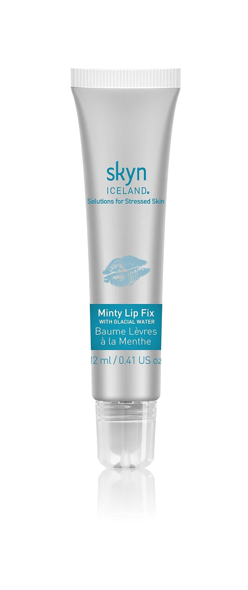 skyn ICELAND Minty Lip Fix with Glacial Water: Eradicates Dry, Peeling Lips on Contact, 12 ml / 0.41 oz - BeesActive Australia