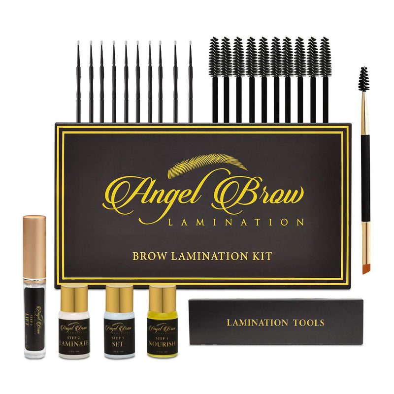 Angel Brow Lamination DIY Eyebrow Lamination Kit | Professional salon quality for at home brow lamination | Brow Perm for feathered brows - BeesActive Australia