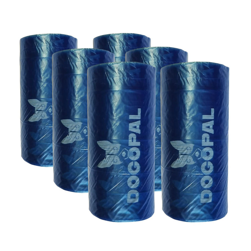 DOGOPAL Refill Bags for Pooper Scooper (6 Rolls of Poop Bags for Large Scooper) - BeesActive Australia