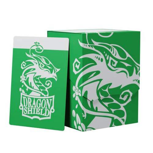 Card Deck Box Deck Shell: Green/Black - Dragon Shield - BeesActive Australia