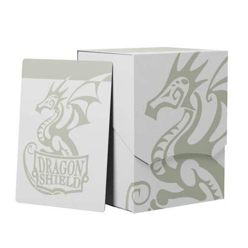 Card Deck Box Deck Shell: White/Black - Dragon Shield - BeesActive Australia