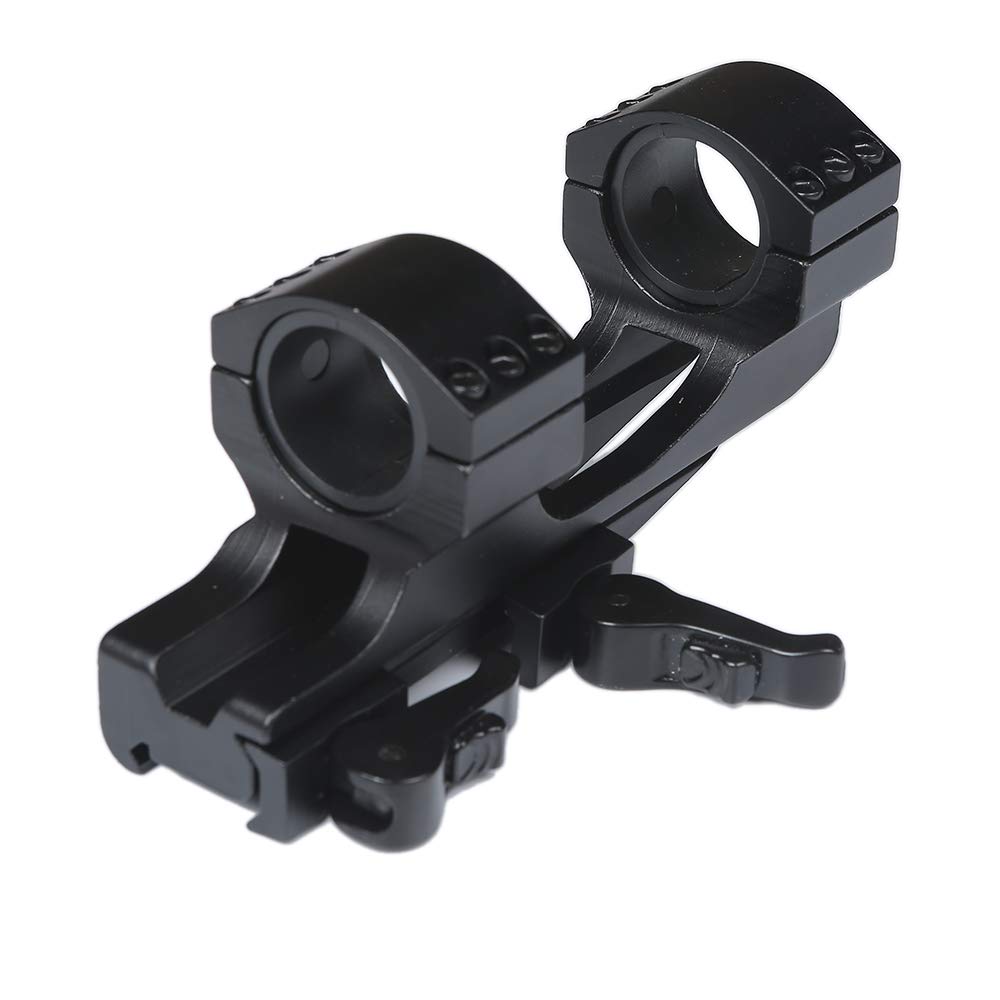 Thorn 30mm / 1 inch Quick Release Cantilever Picatinny Scope Mount QD Lock - BeesActive Australia