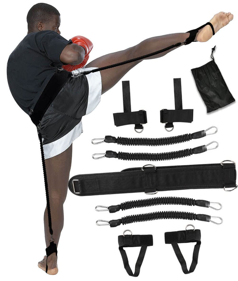 Boxing Resistance Bands Vertical Jump Trainer IMMER LIEBEN Speed and Agility Training Resistance Bands for Boxing, Basketball, Football Trainer and More Full Body Resistance Bands for Adult Teenagers - BeesActive Australia