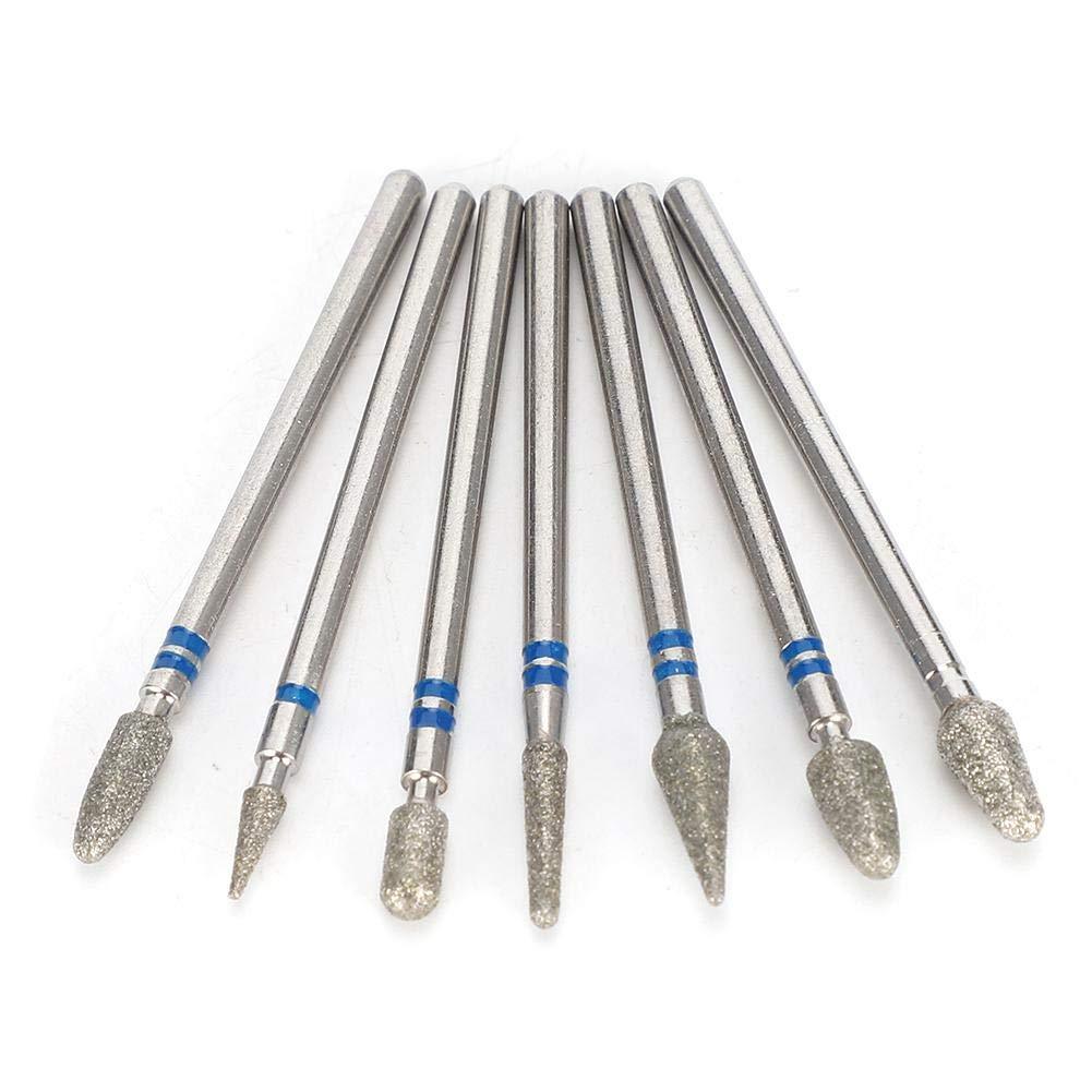No Dust Pollution Nail Drill Bits, Nail Art Drill Bit, Stable Performance Efficient Beauty Salon for Home(NO.08) NO.08 - BeesActive Australia