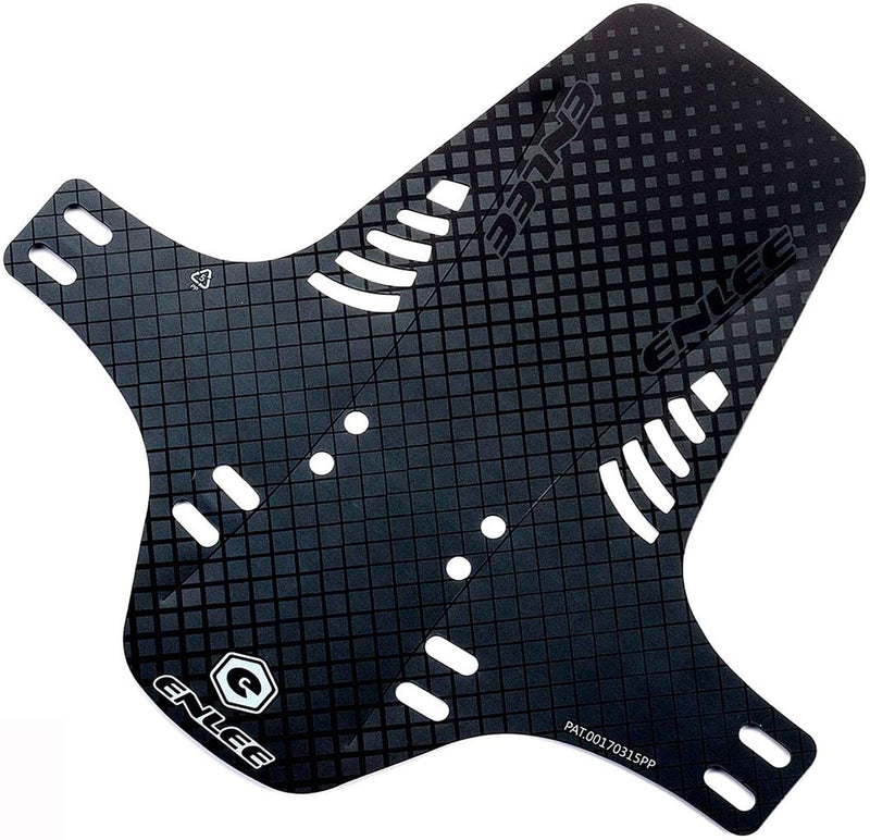 Mountain Bike Fender Mud Guard, Fits 26, 275, 29, Bike Fender, MTB Mud Guard, Bike Splash Guard, Kid Bike Fender, Dirt Jump Bike Guard BlackGrid - BeesActive Australia