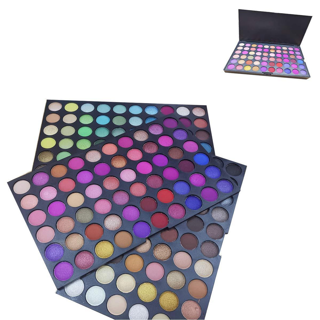 Professional 180 Colors Ultimate Eyeshadow Palette Matte Shimmer Eye Shadow Makeup Palette Cream Cosmetic Kit Set by Everfavor - BeesActive Australia