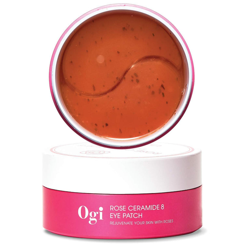 [Ogi] Rose Ceramide8 Eye Patch, Anti-Aging Under Eye Mask for Anti-Wrinkle & Vitality (1.4g x 60EA) - BeesActive Australia