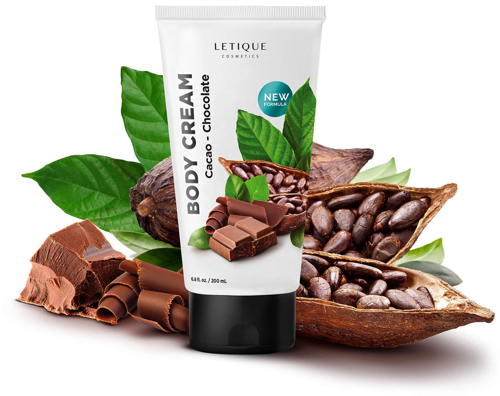 Letique, Body Cream Cacao-Chocolate - 6.76 fl.oz / 200 ml - BeesActive Australia