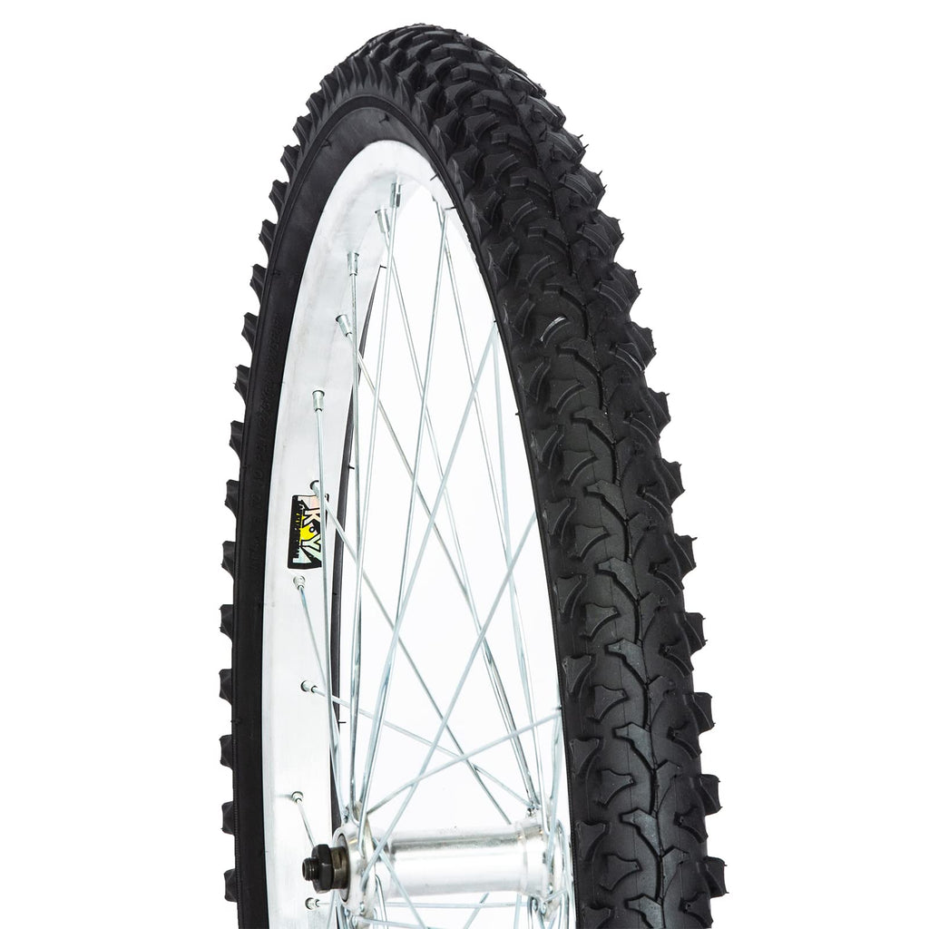 ZUKKA Bike Tire,24/26/29 inch Foldable Replacement Mountain Bicycle Tires 24"x1.95"/Carbon Steel Bead - BeesActive Australia