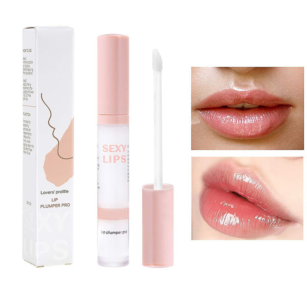 DAGEDA Lip Plumper, Natural Lip Plumper Enhancer and Lip Care Serum for Softer, Smoother, Plumper-looking Lips, Hydrating and Reduce Fine Lines Milky White - BeesActive Australia