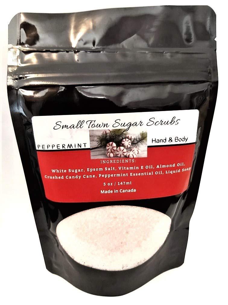 ALL NATURAL PEPPERMINT 5 OZ EXFOLIATING HAND AND BODY SCRUB. A MOISTURIZING SCRUB FOR ALL TYPES OF SKIN. - BeesActive Australia