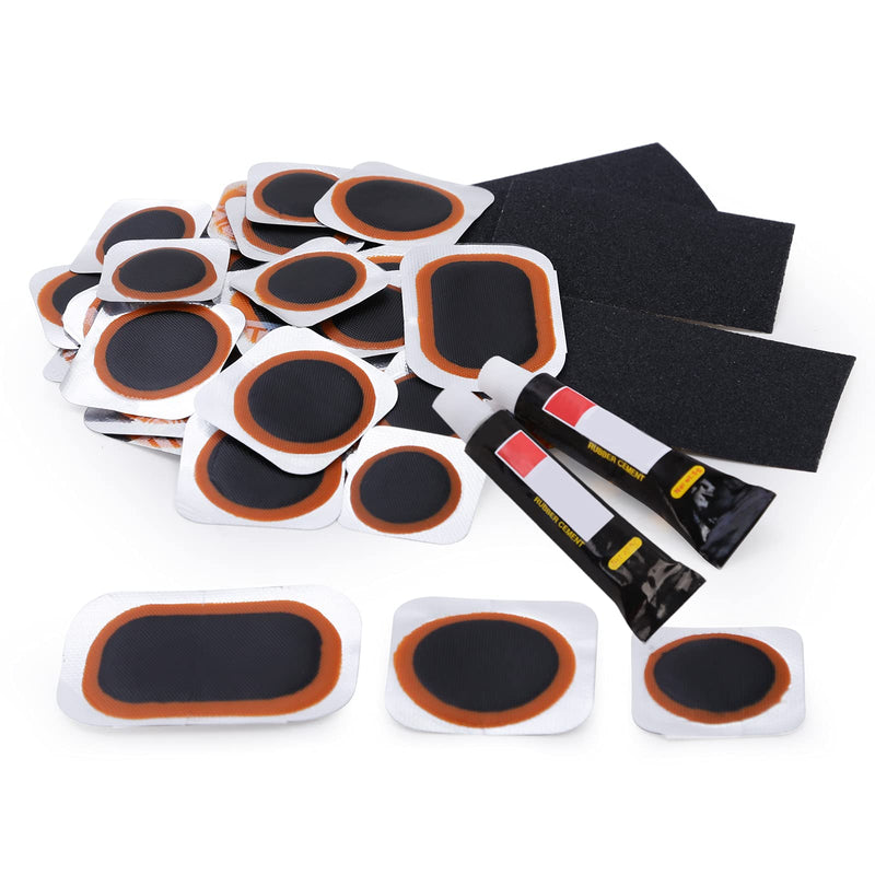 Maifede Bike Inner Tube Patch Kits, Bicycle Tire Repair Kit, with Portable Storage Box, for Cycling, Motorcycle, BMX, ATVs and More Inflatable Rubber. - BeesActive Australia