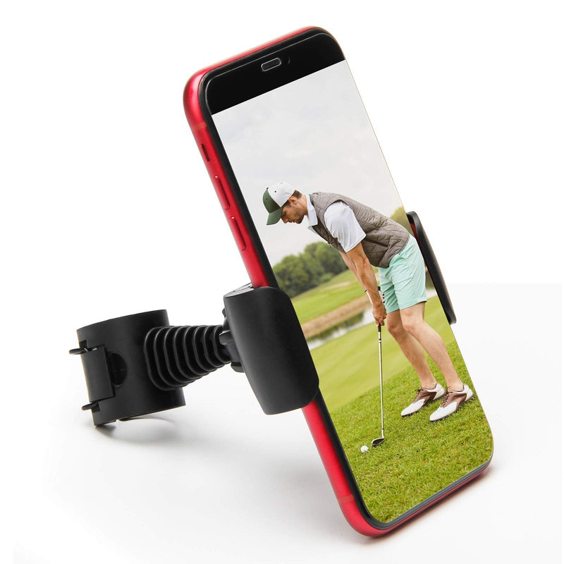 Coolrunner Record Golf Swing, Black Golf Phone Holder Clip, Record Golf Swing Phone Holder, Golf Training Aid Tool for Easy to Set Up - BeesActive Australia