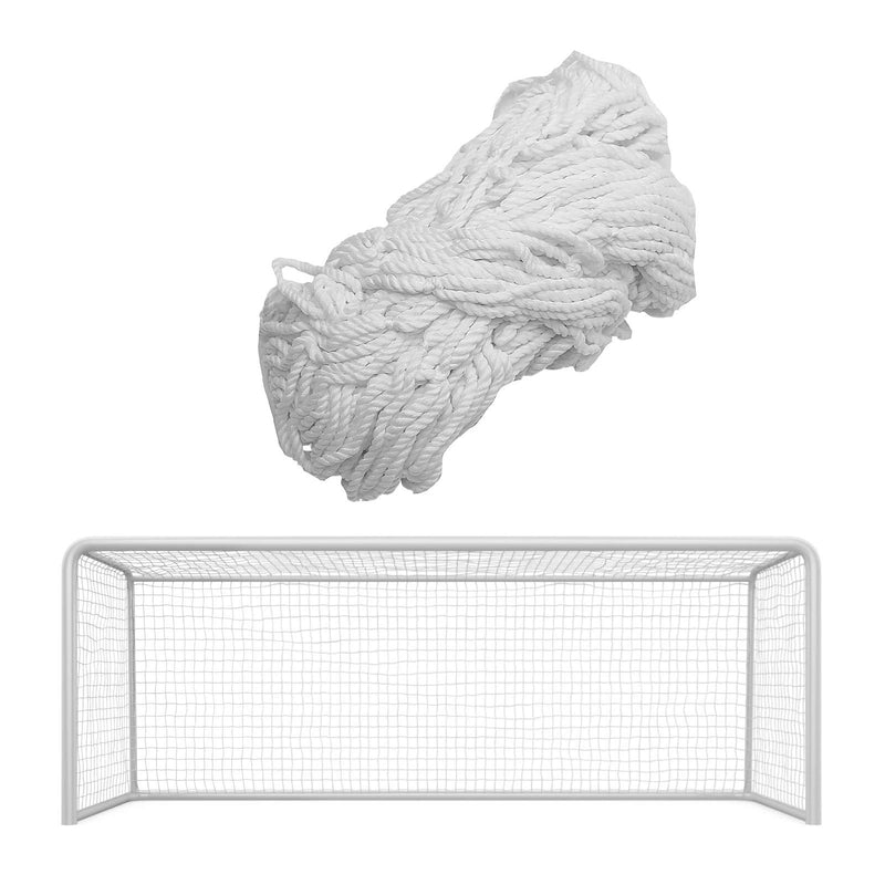 Yosoo Health Gear Replacement Soccer Net Nylon Soccer Goal Net Replacement Durable Goal Nets and Soccer Goal Straps for Outdoor Sports Football Soccer Training 12X6FT - BeesActive Australia