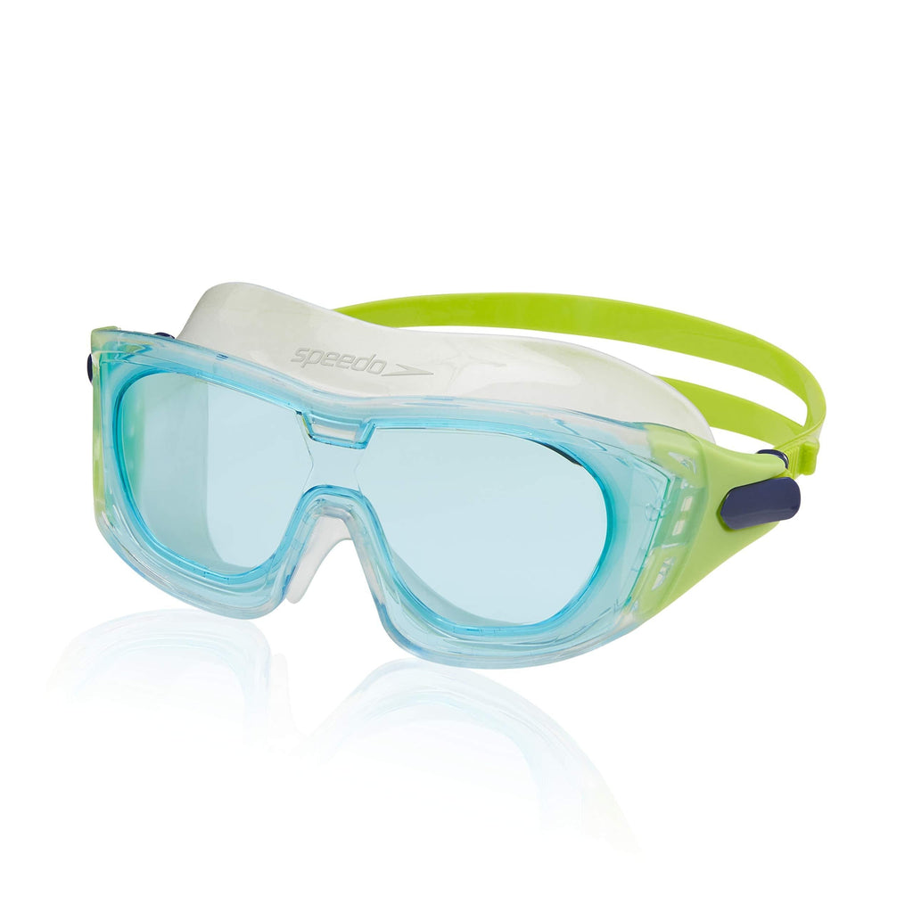Speedo Unisex-Child Swim Goggles Proview Mask Clear/Celeste - BeesActive Australia