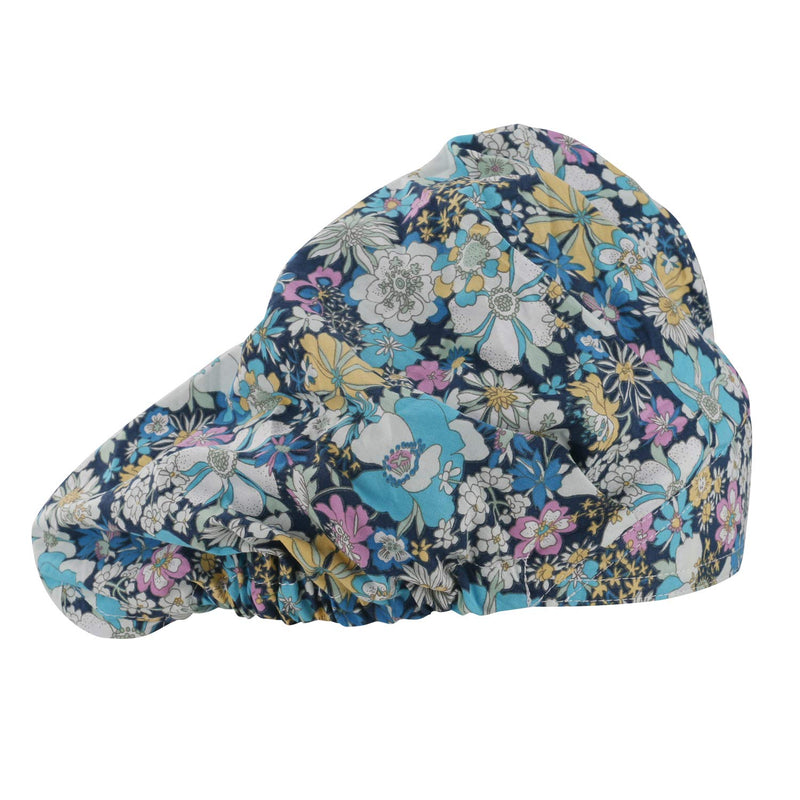 YAUOLIVE Caps Working Hat One Size Multi Color Blue Flower1021 - BeesActive Australia