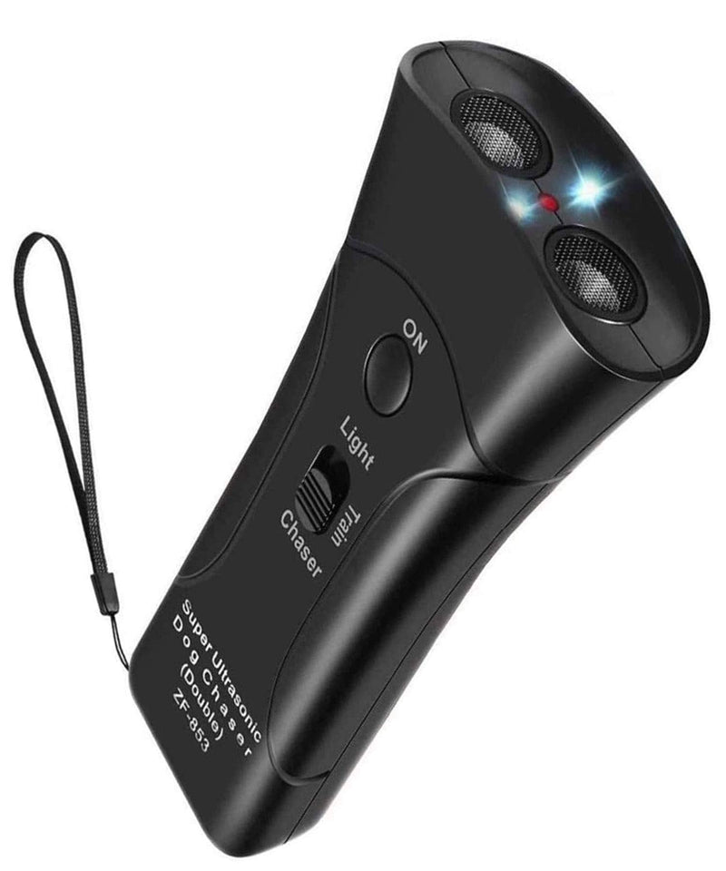 BELMAKS Ultrasonic Anti Barking Control Device Pet Trainer Handheld Dog Bark Control Training Multi-Functions Silent Commands with LED Flashlight and Strap for Pet Indoors and Outdoors - BeesActive Australia