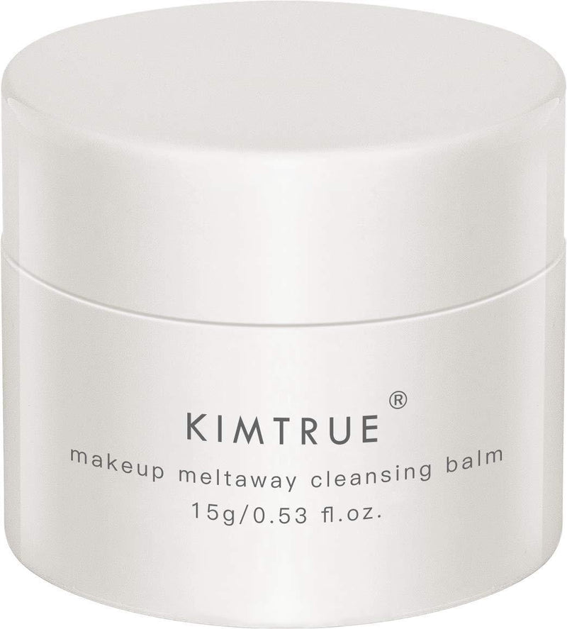 KIMTRUE Meltaway Makeup Remover Cleansing Balm, No-Emulsify with Bilberry & Moringa Seed Extracts - 15g 0.53 Ounce (Pack of 1) - BeesActive Australia