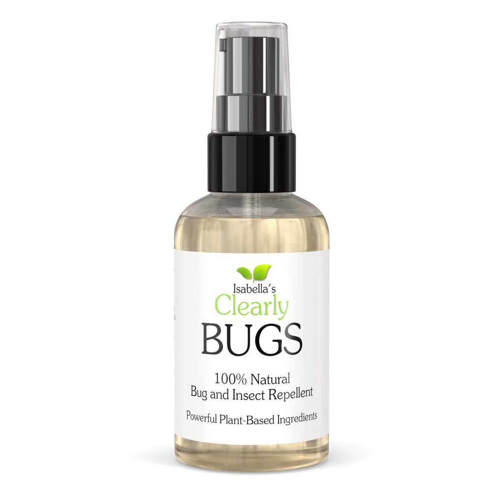 Isabella's Clearly BUGS I A Blend of Natural Essential Oils to Keep Bugs Away I Lavender, Cedarwood, Tea Tree, Lemongrass I Non Toxic for Adults and Kids I Vegan and Cruelty Free I Made in USA (4 Oz) - BeesActive Australia