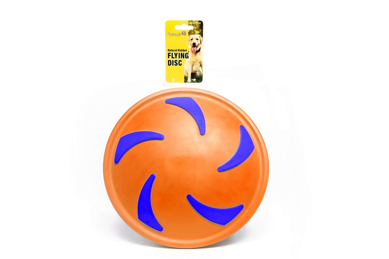 Roscoe's Pet Products Natural Rubber Flying Disc Toy for Dogs. Safe and Non-Toxic. - BeesActive Australia