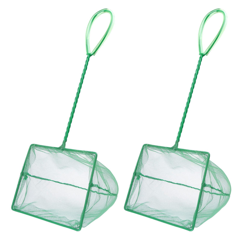 Mogoko 2 Pack Fish Net, Multi-Size Fine Mesh Aquarium Net with Long Plastic Handle for Fish Tank Large - BeesActive Australia