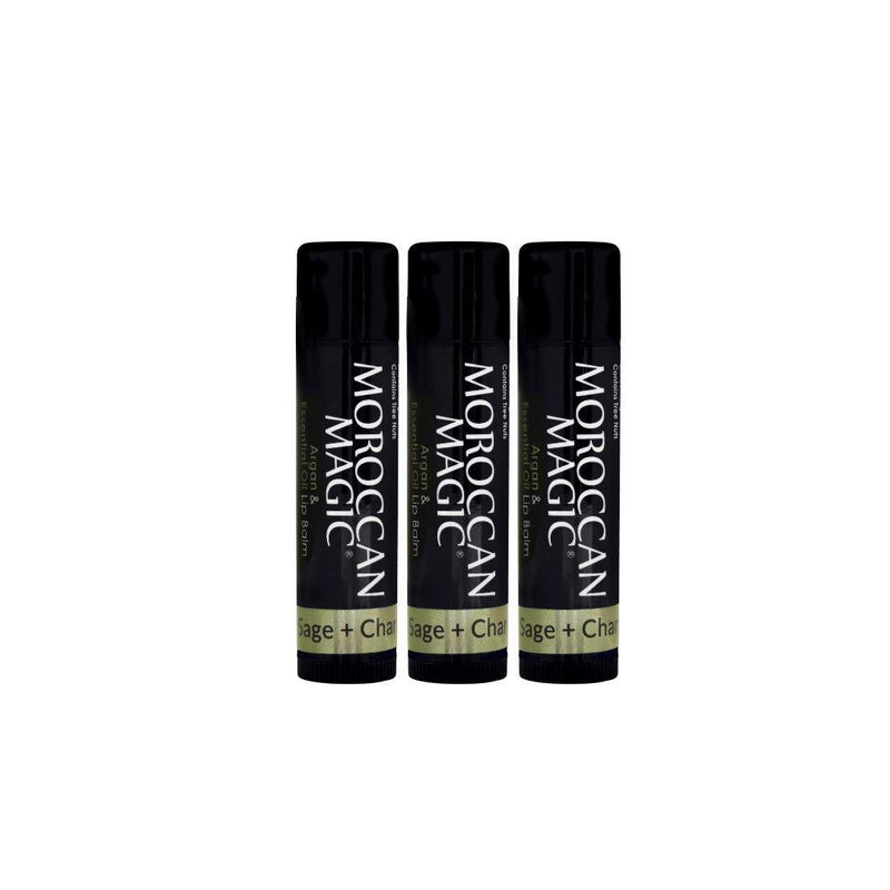 Morccan Magic Organic Sage & Charcoal Lip Balm - BeesActive Australia